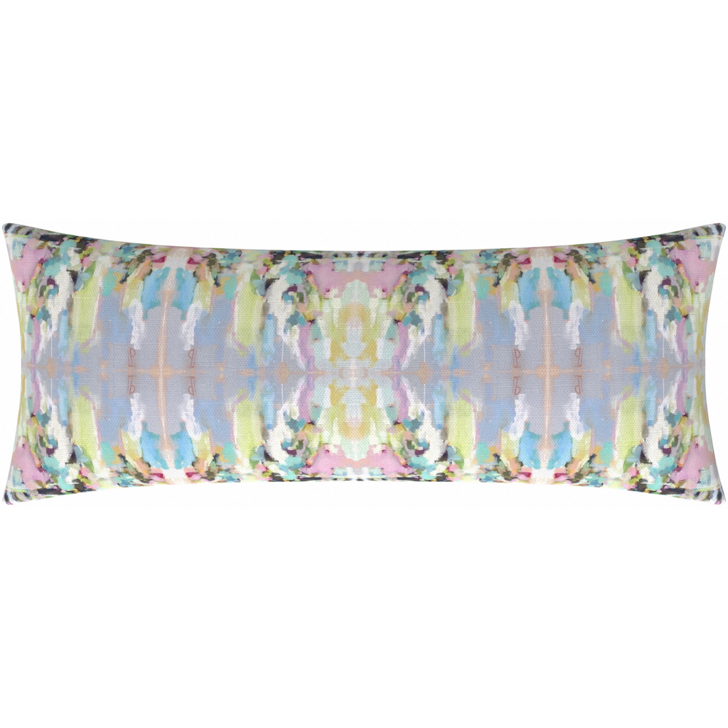 Lemonade Stand Linen Throw Pillow 26&quot; square