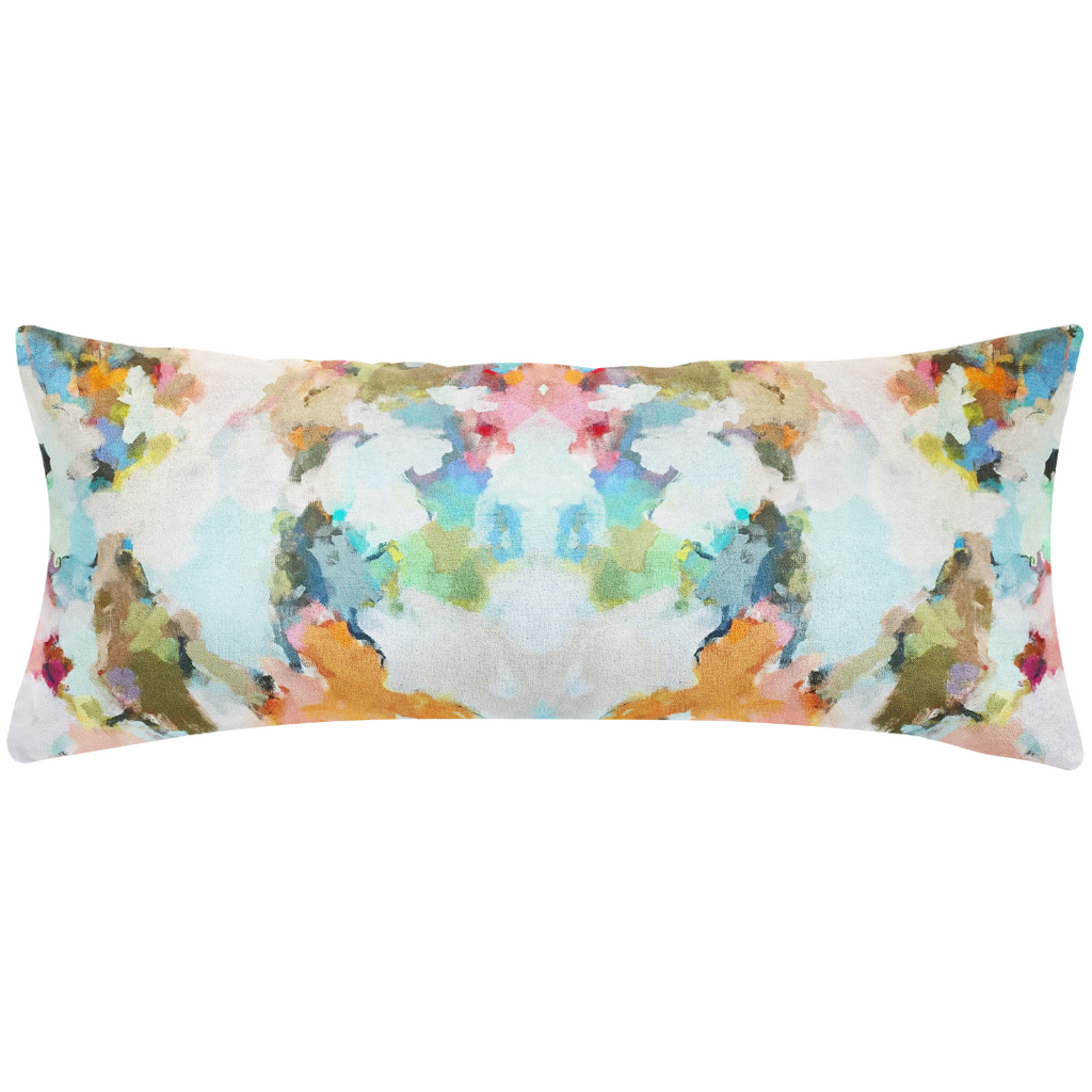 Under the Sea Linen Throw Pillow 14&quot; x 36&quot; bolster