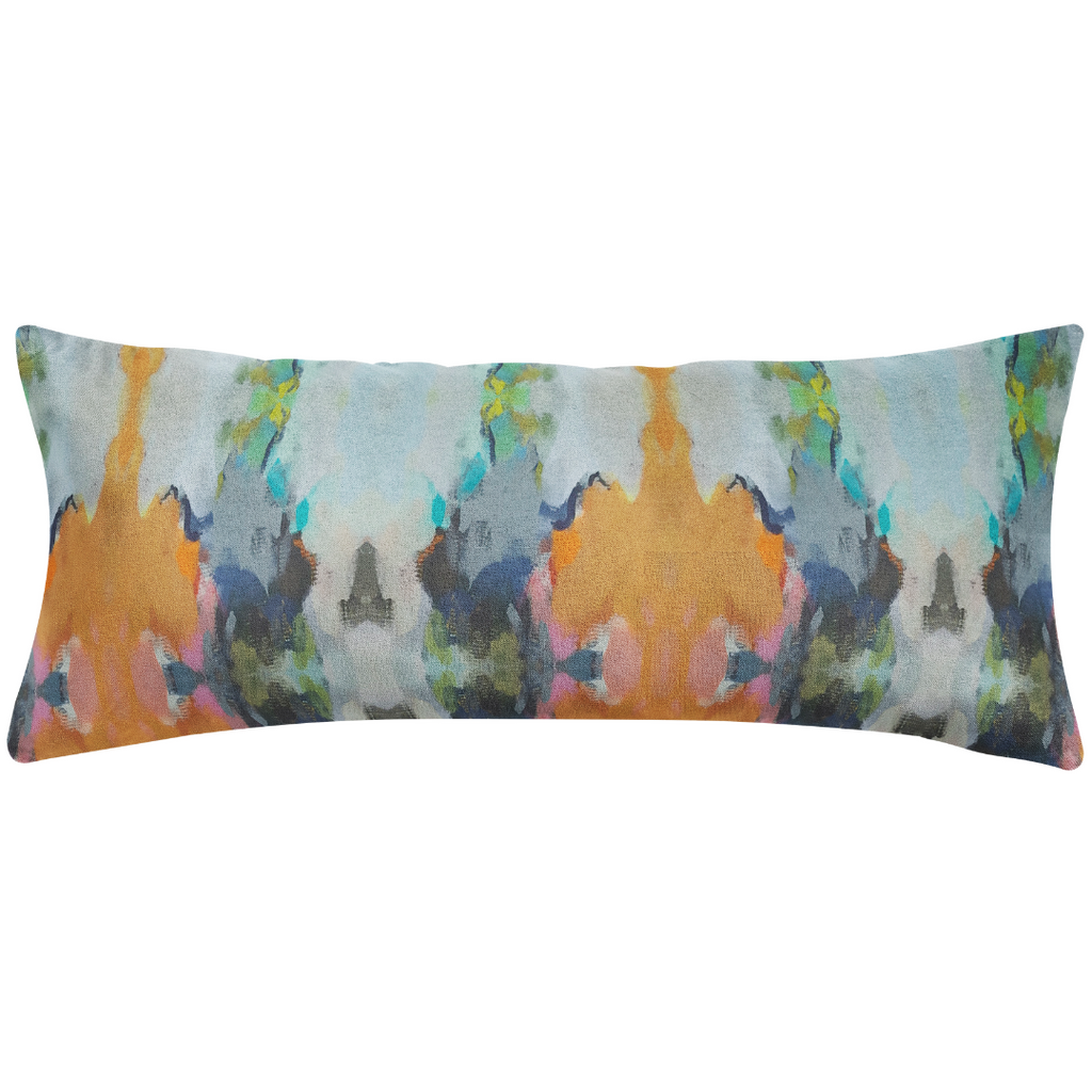 Under The Sea Navy Throw Pillow 14&quot; x 36&quot; bolster