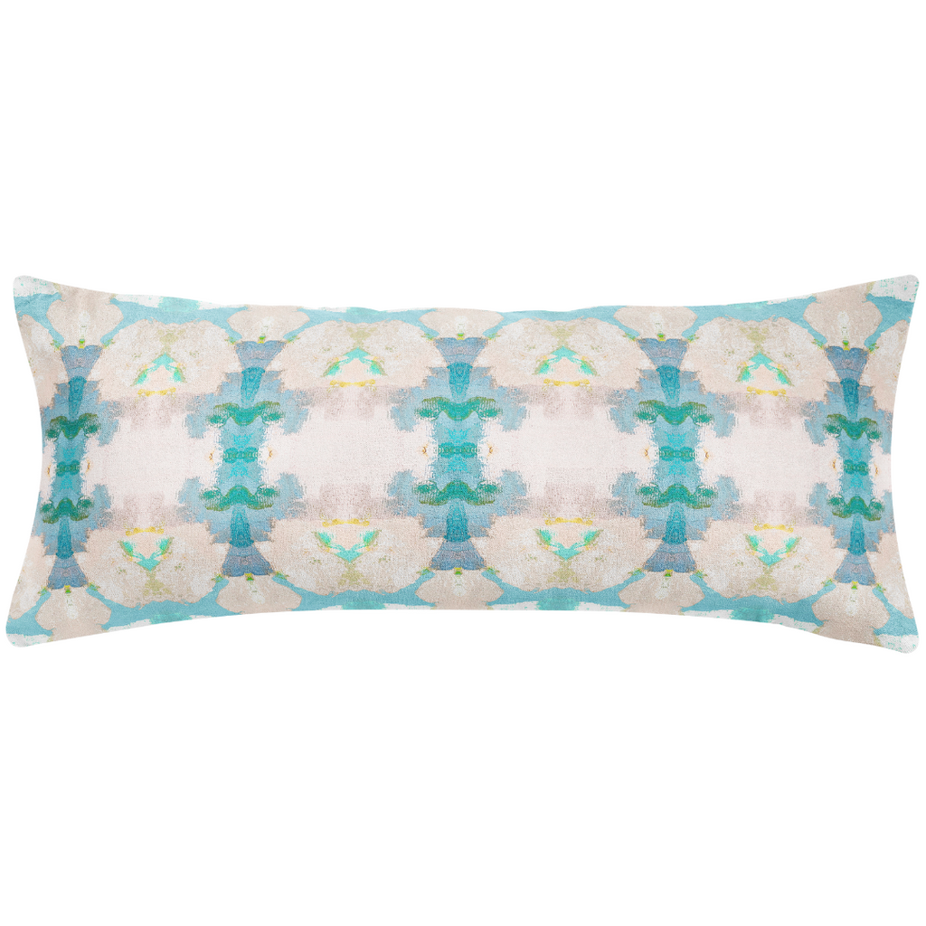 Blue Lagoon Throw Pillow 14&quot; x 36&quot; bolster