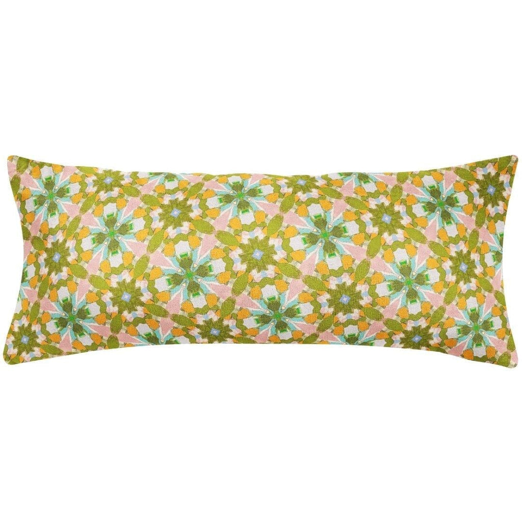 Lady Di Yellow Throw Pillow 14&quot;x36&quot; bolster