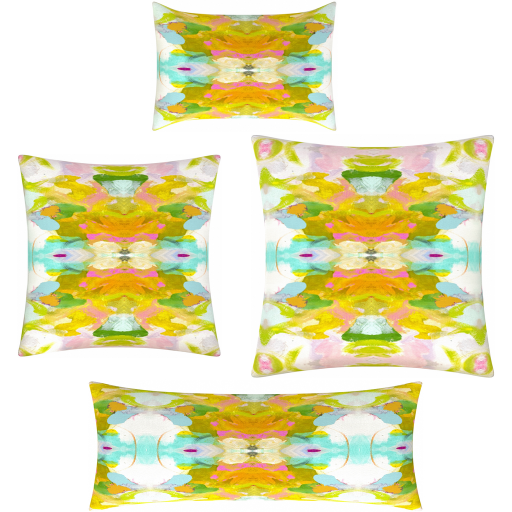 Palm Beach Linen Throw Pillow collection