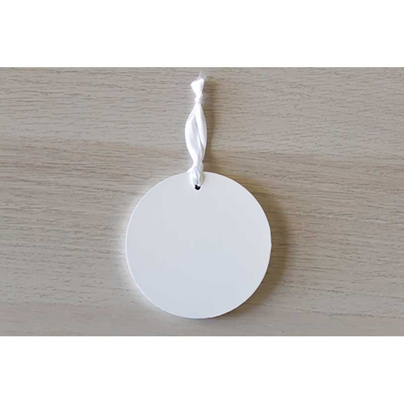 The Hairy Angel Sings Ornament back view