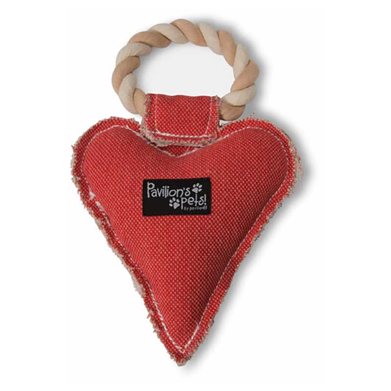 Love Heart Shaped Chew Toy