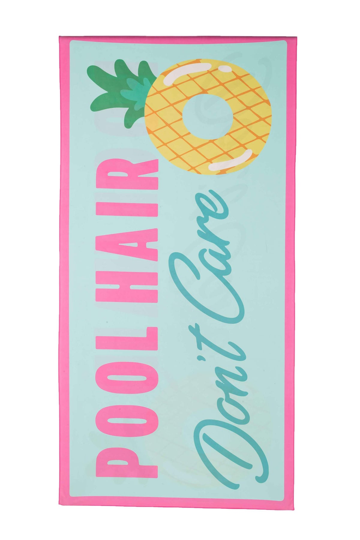 Pool Hair Don&#39;t Care Quick Dry Beach Towel is great for beach or poolside