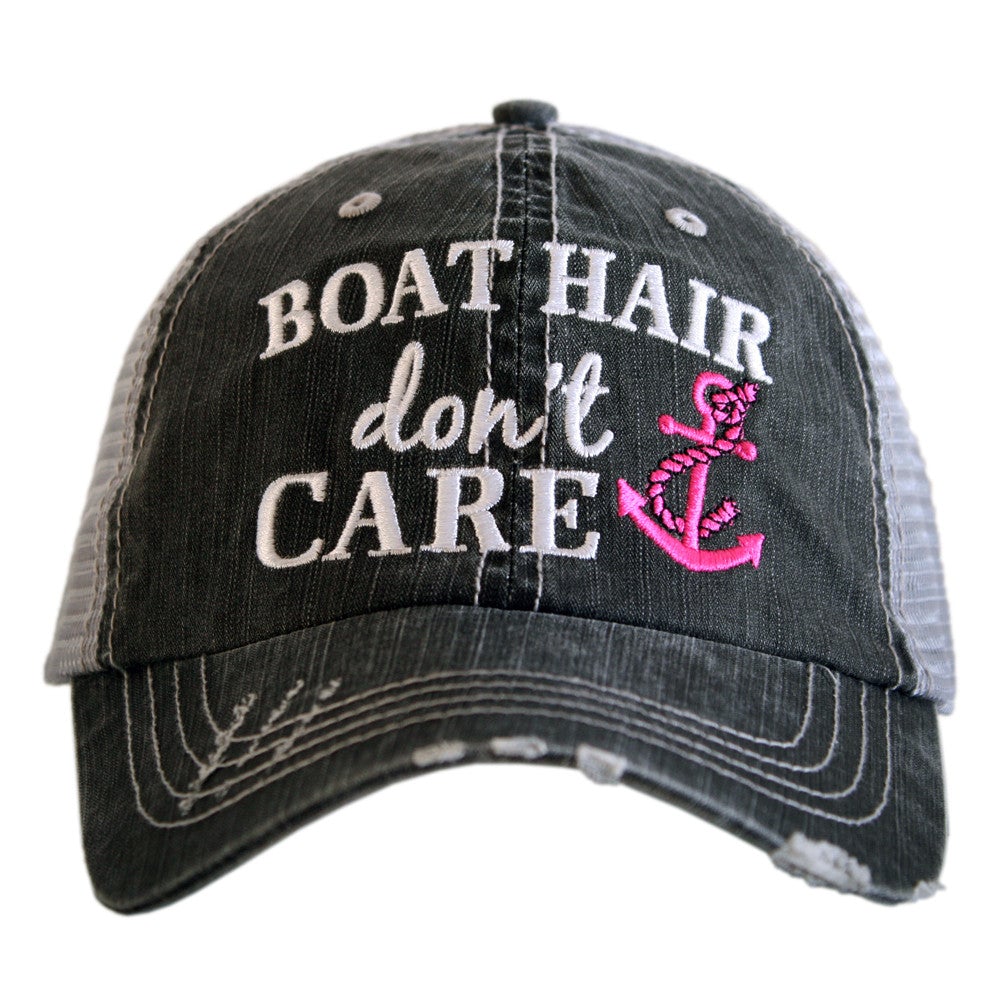 Boat Hair Don't Care Trucker Hat