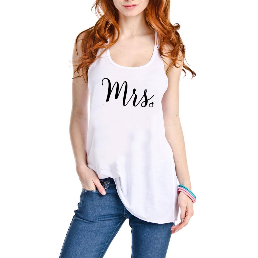 Mrs. Tank Top flowy tri-blend in black