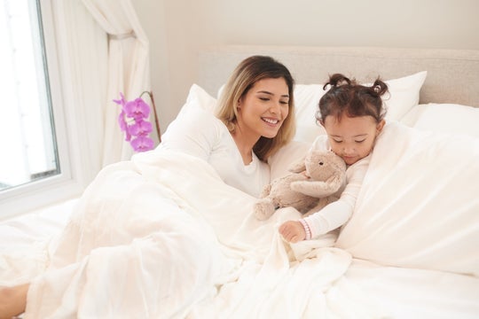 Bamboo blanket top queen size