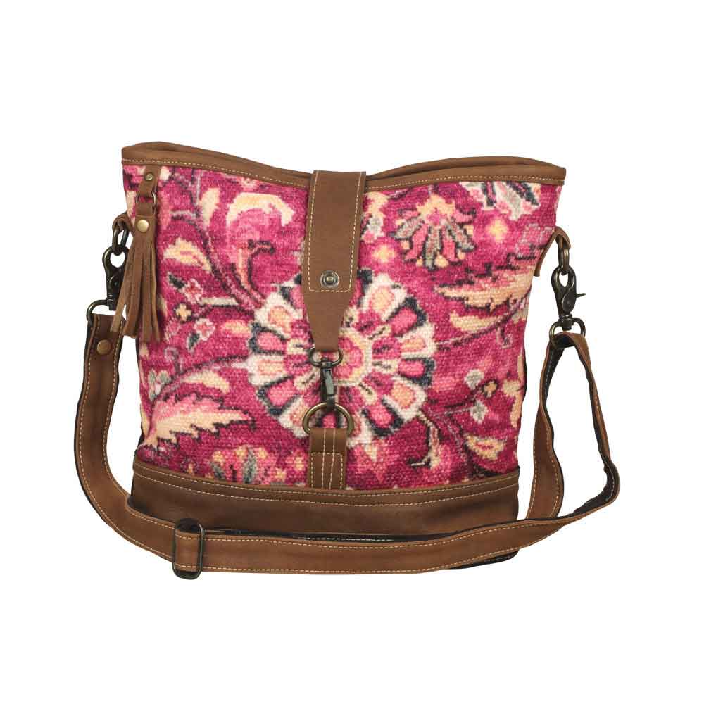 Exuberance Shoudler Bag Lifestyle View Myra Bag Harley Butler Trading Company