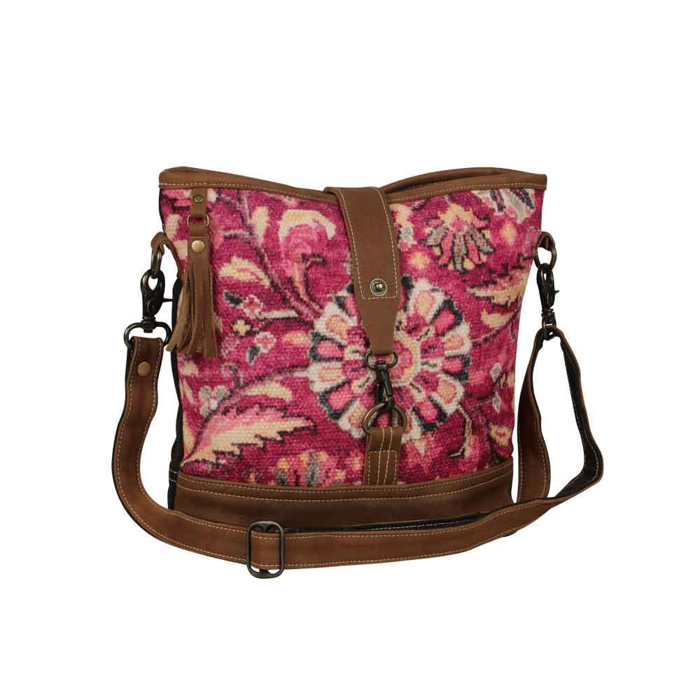 Exuberance Shoudler Bag Side View Myra Bag Harley Butler Trading Company
