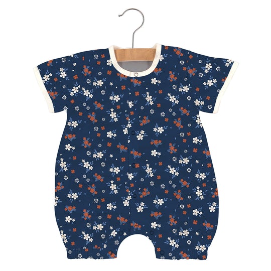 Serenity Floral Bamboo Mini Romper