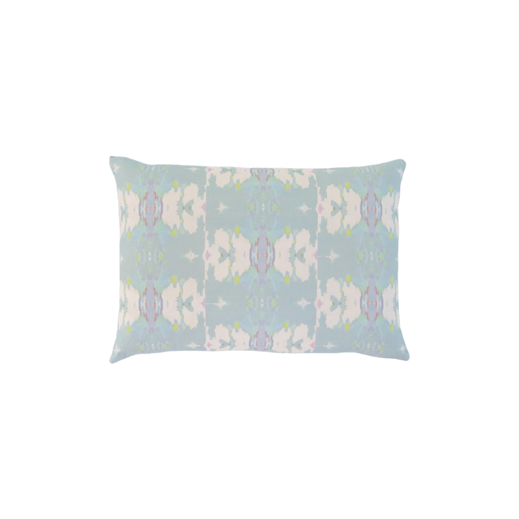 Butterfly Garden Sky Linen Pillow from Laura Park Designs Lumbar