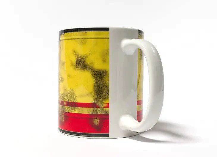 Shell Motor Oil Can Coffee Mug front view