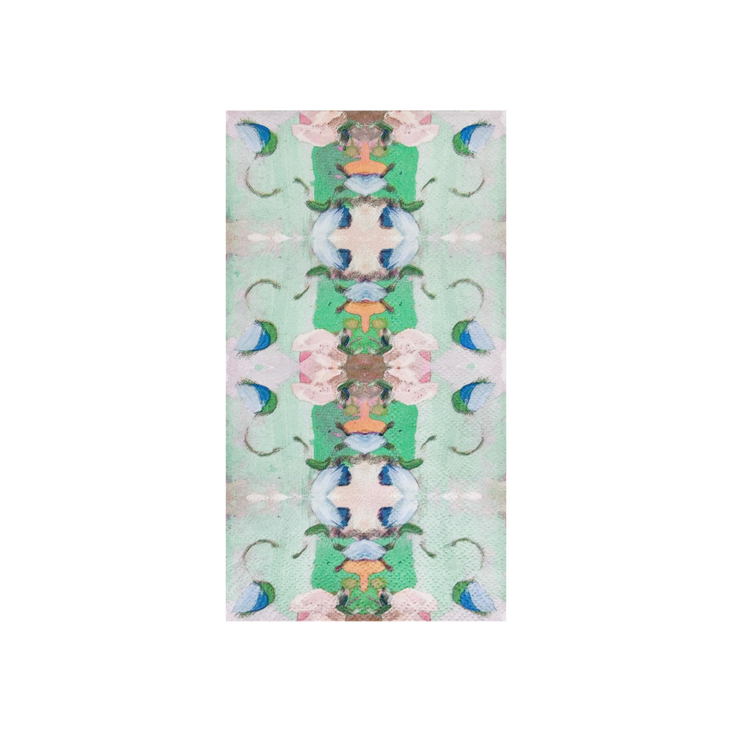 Monet's Garden Green Guest Towels add style and color to your guest bath