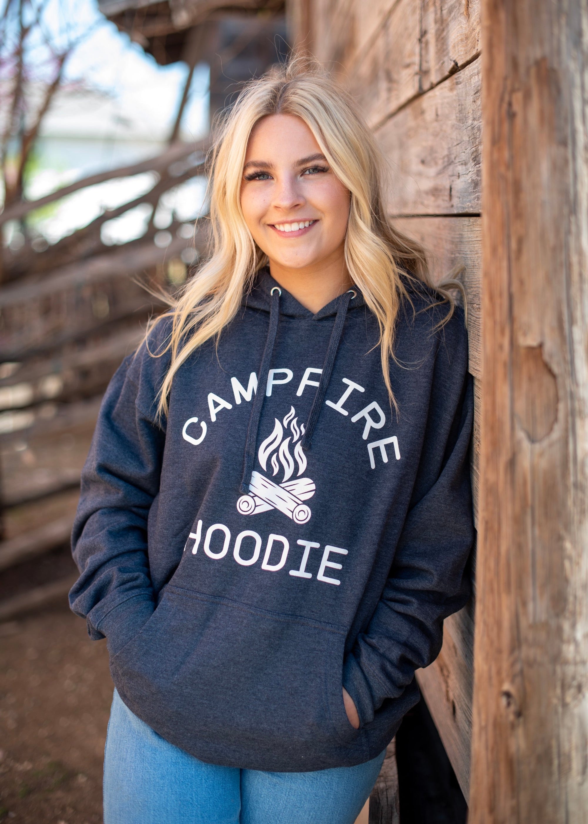 Lone Star Roots Campfire Hoodie Sweatshirt 
