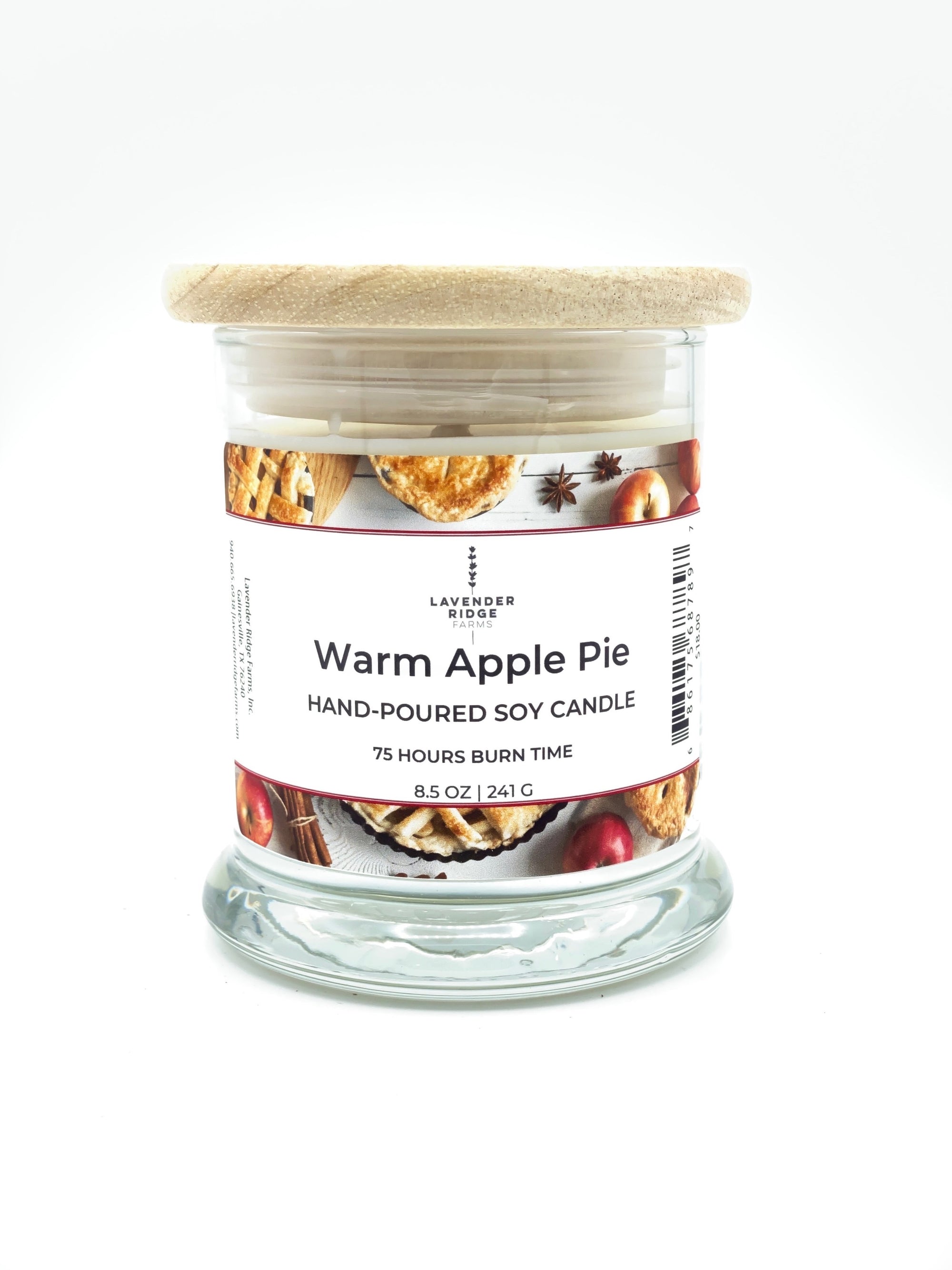 Warm Apple Pie Soy Wax Candle