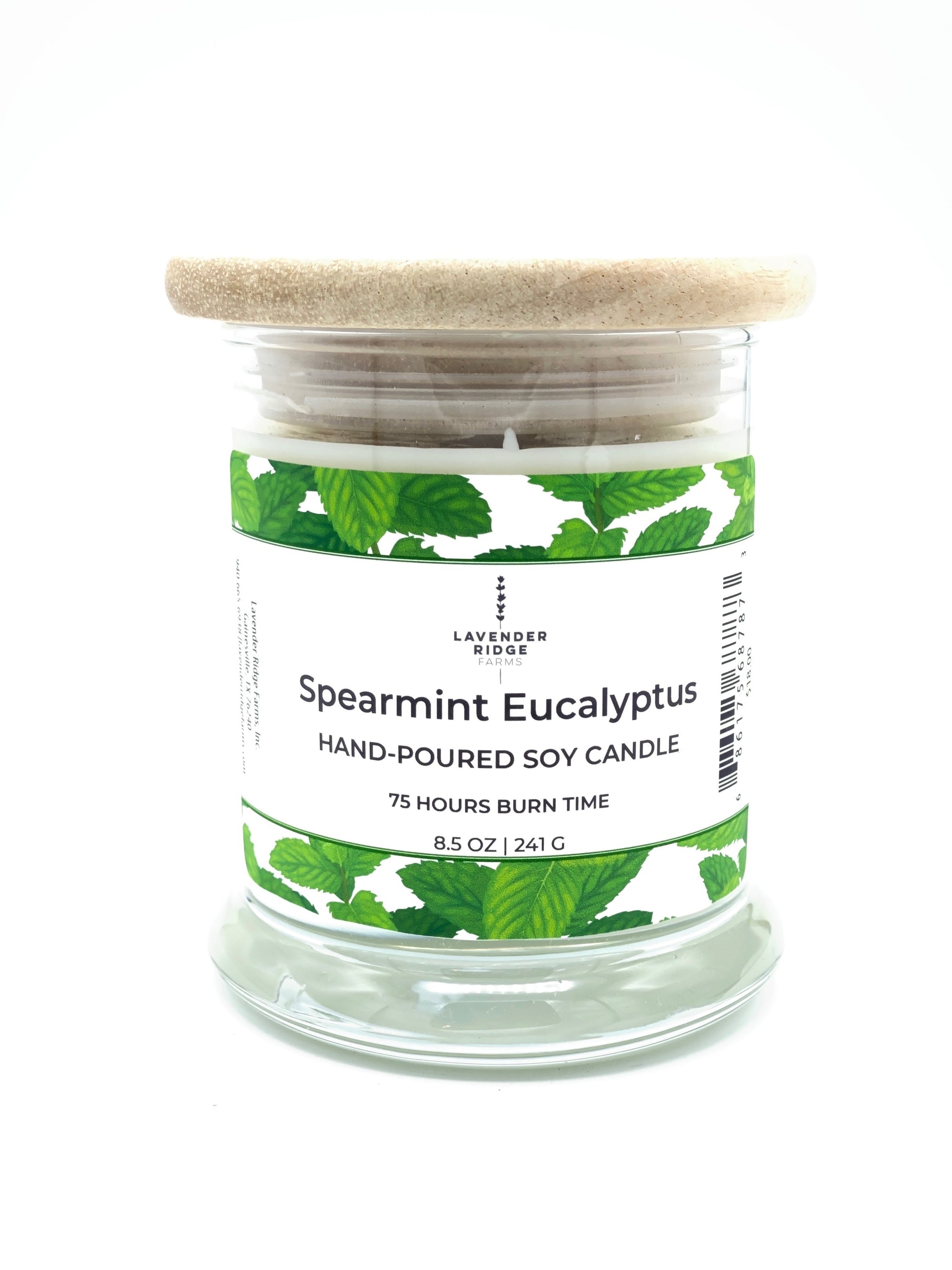 Spearmint Eucalyptus Soy Wax Candle