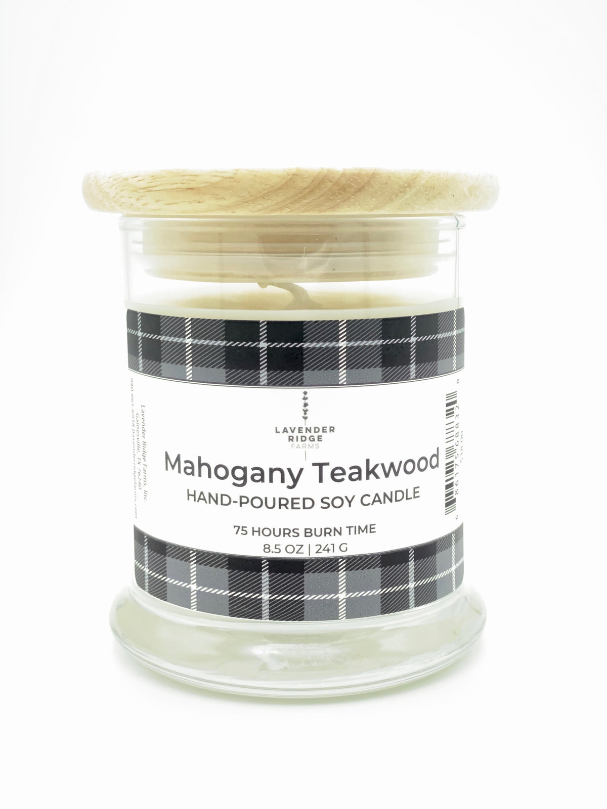 Mahogany Teakwood Soy Wax Candle