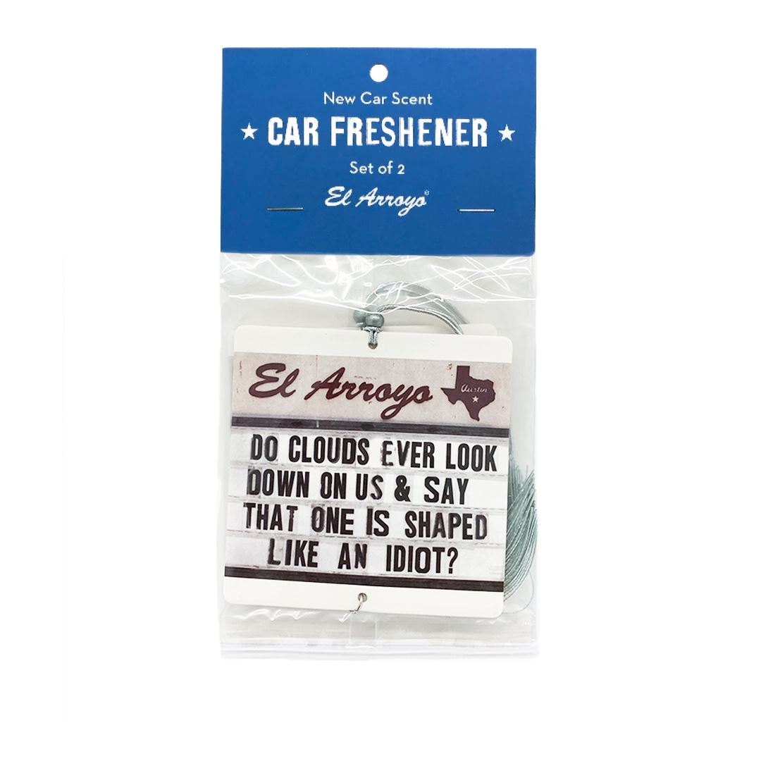 Lone Star Roots Car Air Freshener (2 Pack) - Do Clouds Sticker 