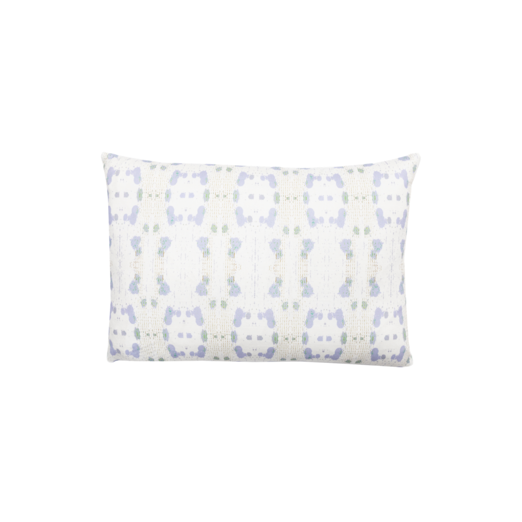 Cheetah Lavender Linen Pillow