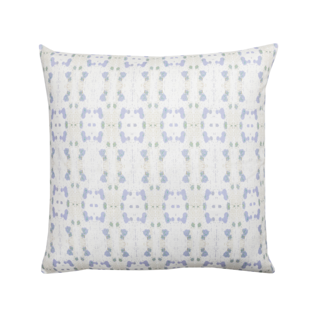 Cheetah Lavender Linen Pillow