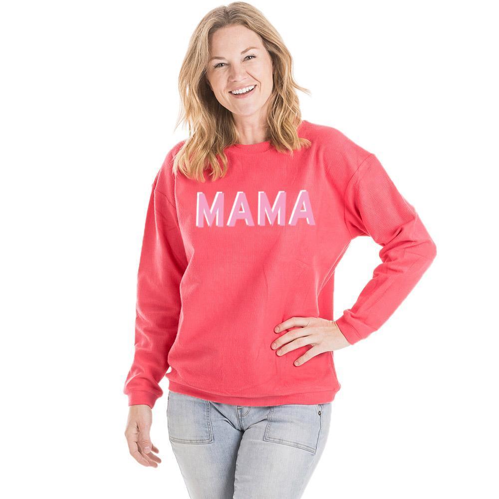 Mama Corded Sweatshirt Frisco Mercantile