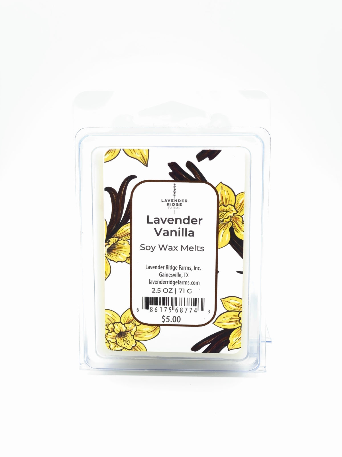 Lavender Vanilla Soy Wax Melts