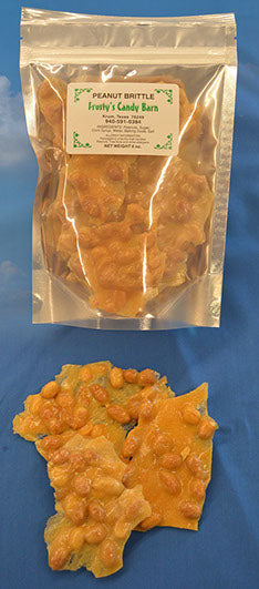 Frosty&#39;s Peanut Brittle 6 ounce resealable bag