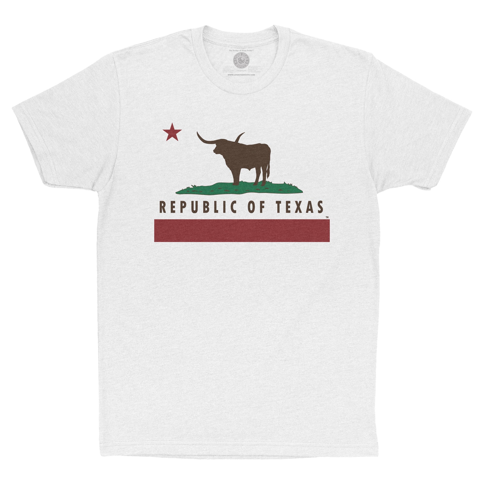 Lone Star Roots Republic of Texas Mashup T-Shirt Shirts 