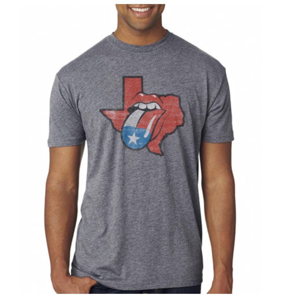 Lone Star Roots Texas Tongue T-Shirt Shirts 