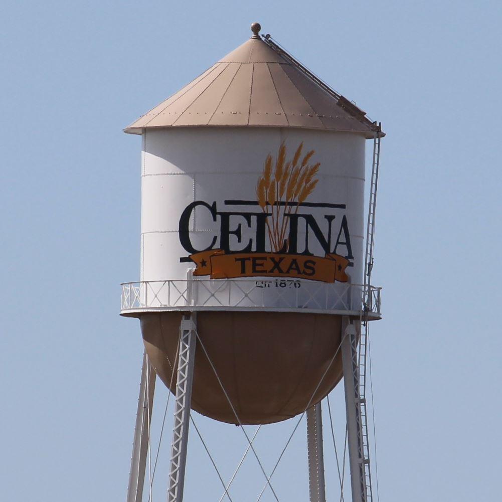 Lone Star Roots Vintage Celina Water Tower Coaster Coaster 