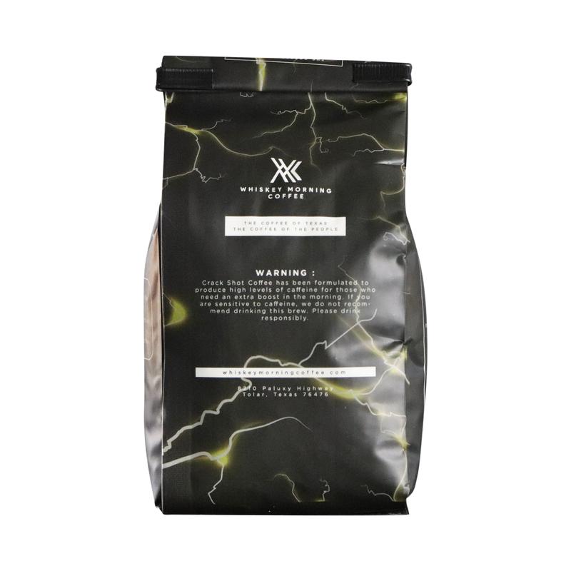 Crack Shot Coffee double-caffeinated blend